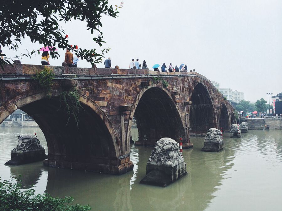 运河与广济桥